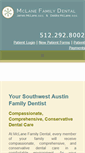 Mobile Screenshot of mclanefamilydental.com